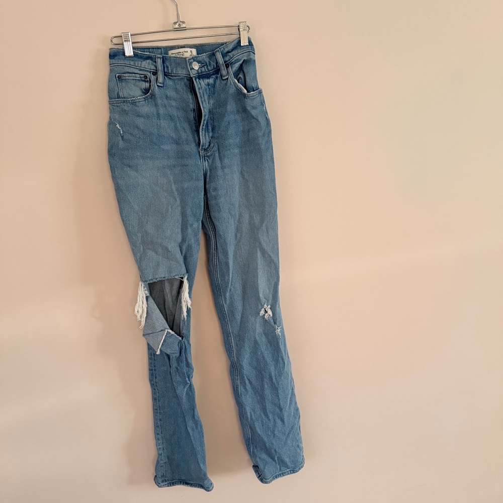 Abercrombie curve love jeans size 0 - Picture 3 of 3